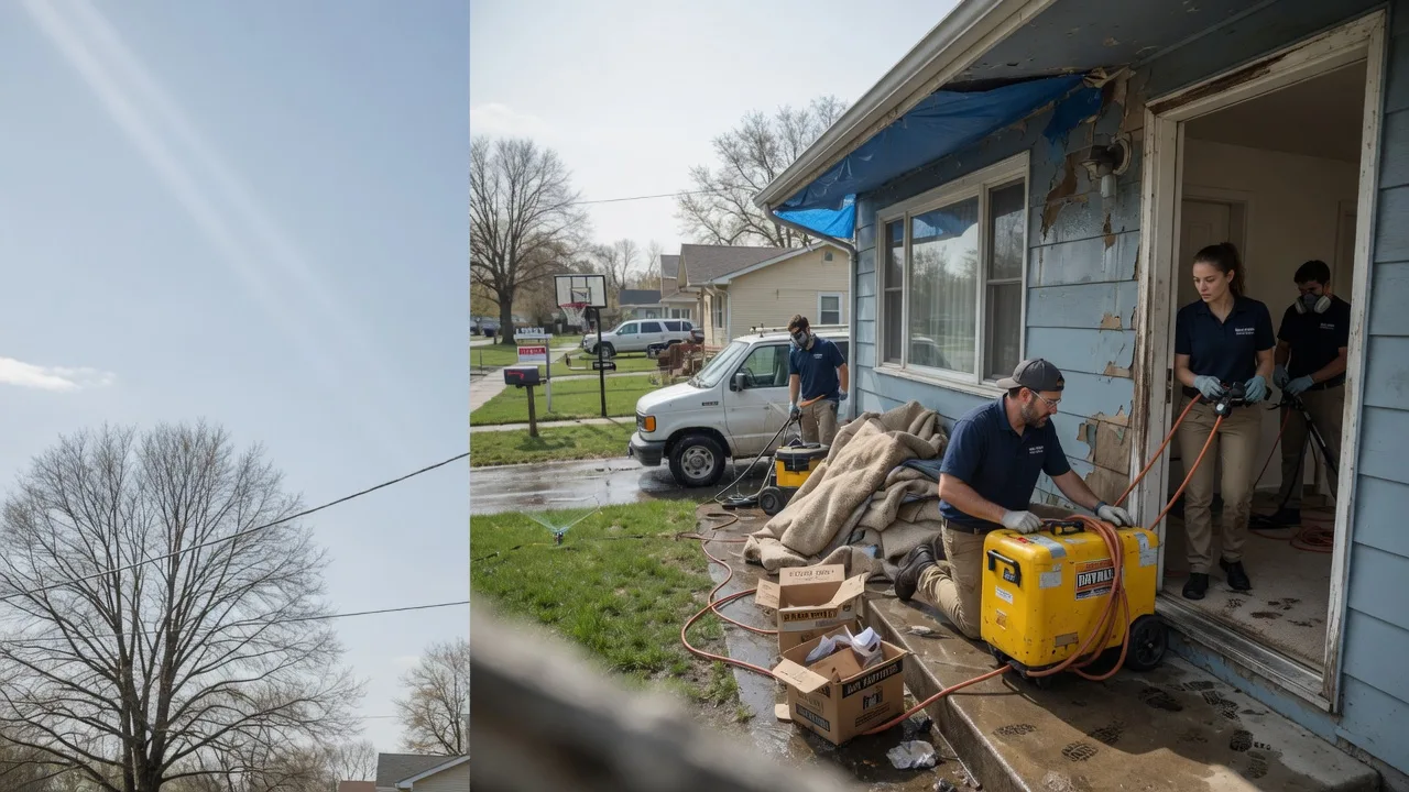 Basement Flood Cleanup in Bruno, WV near me